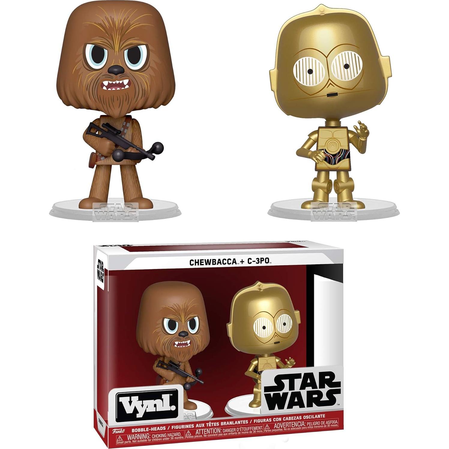 Funko Vynl Star Wars Chewbacca y C-3PO Paquete de 2