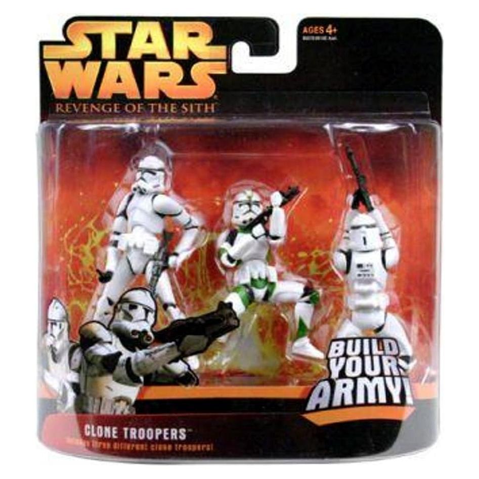 Star Wars Clones 7ª Legión - Paquete de 3 Figuras Hasbro