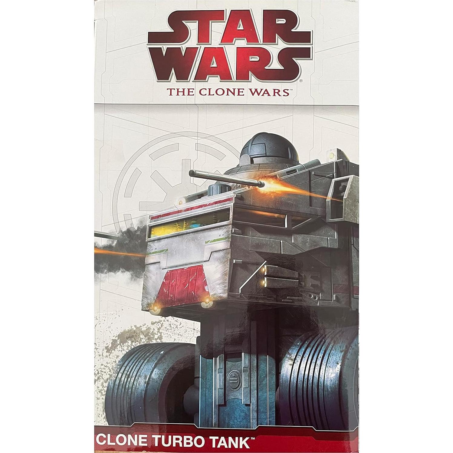 Vehículo Clone Turbo Tank Hasbro Star Wars 58.42x22.23cm