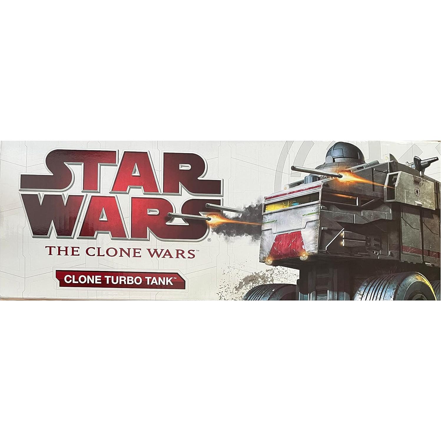 Vehículo Clone Turbo Tank Hasbro Star Wars 58.42x22.23cm
