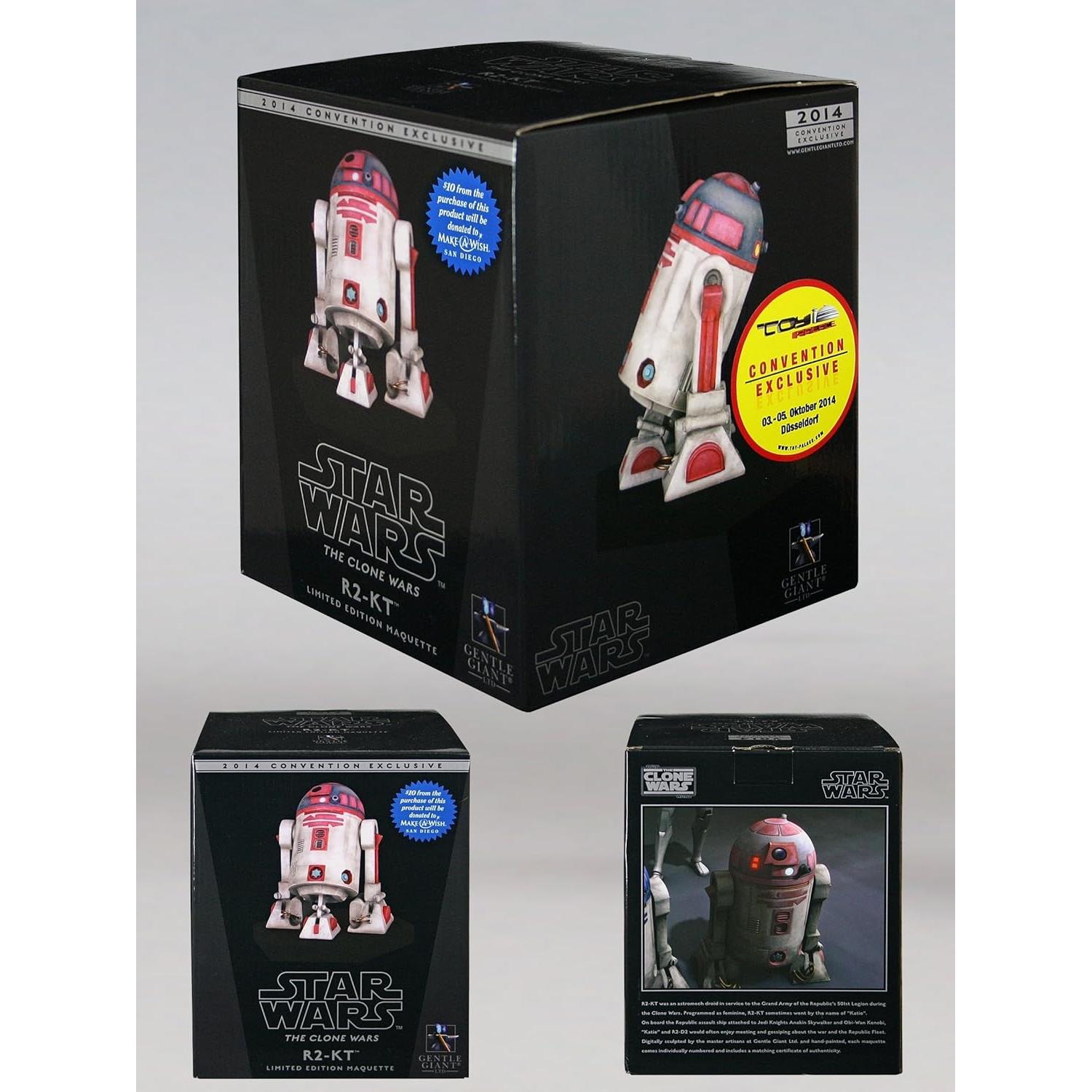 Figurina R2-KT Star Wars Clone Wars Edición Limitada