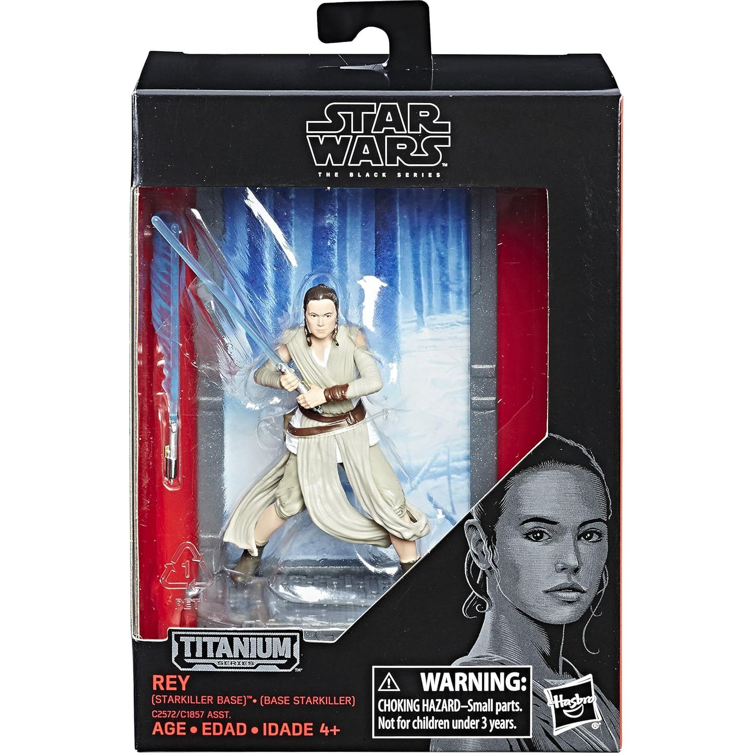 Figura Star Wars La Serie Negra Titanio Rey Base Starkiller