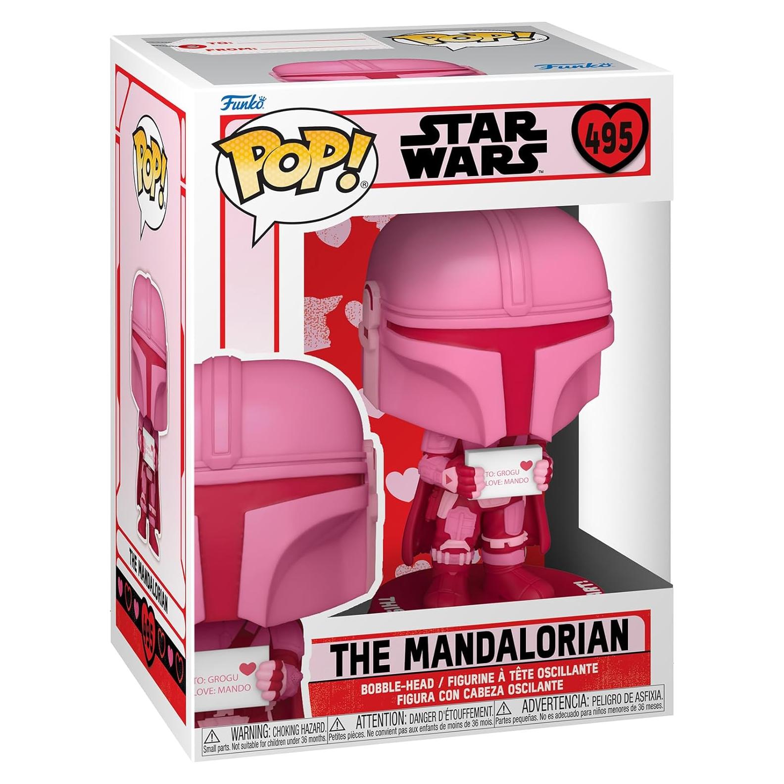 Funko Pop! Star Wars Mandaloriano San Valentín 11.4 cm