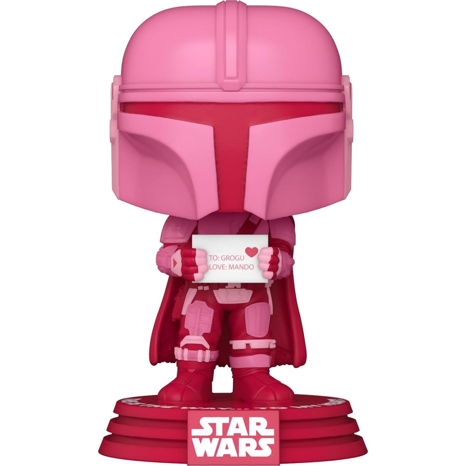 Funko Pop! Star Wars Mandaloriano San Valentín 11.4 cm