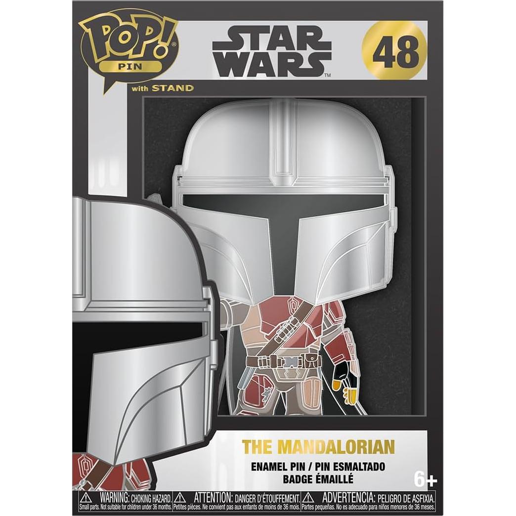 Pin de Esmalte Funko Pop! The Mandalorian 10.16 cm