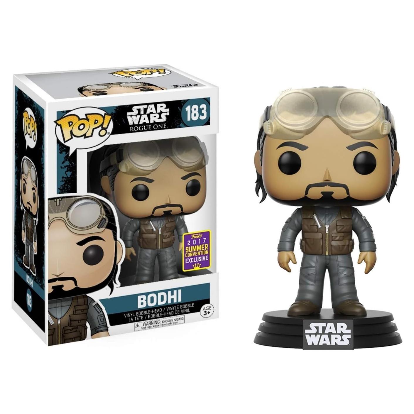 Figura Coleccionable Funko Pop Star Wars Rogue One Bodhi Rook 10 cm
