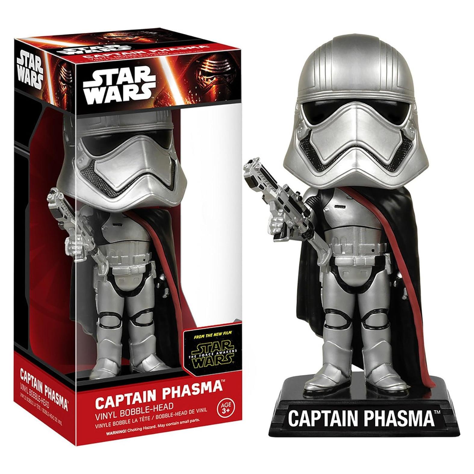Funko Wacky Wobbler Capitán Phasma Star Wars 17.78 cm