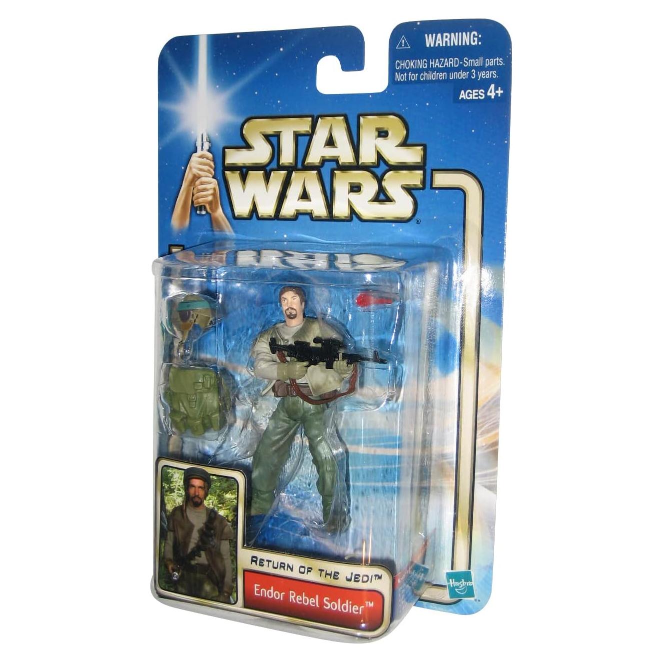 Figura de Acción Soldado Rebelde Endor Hasbro 9.5 cm