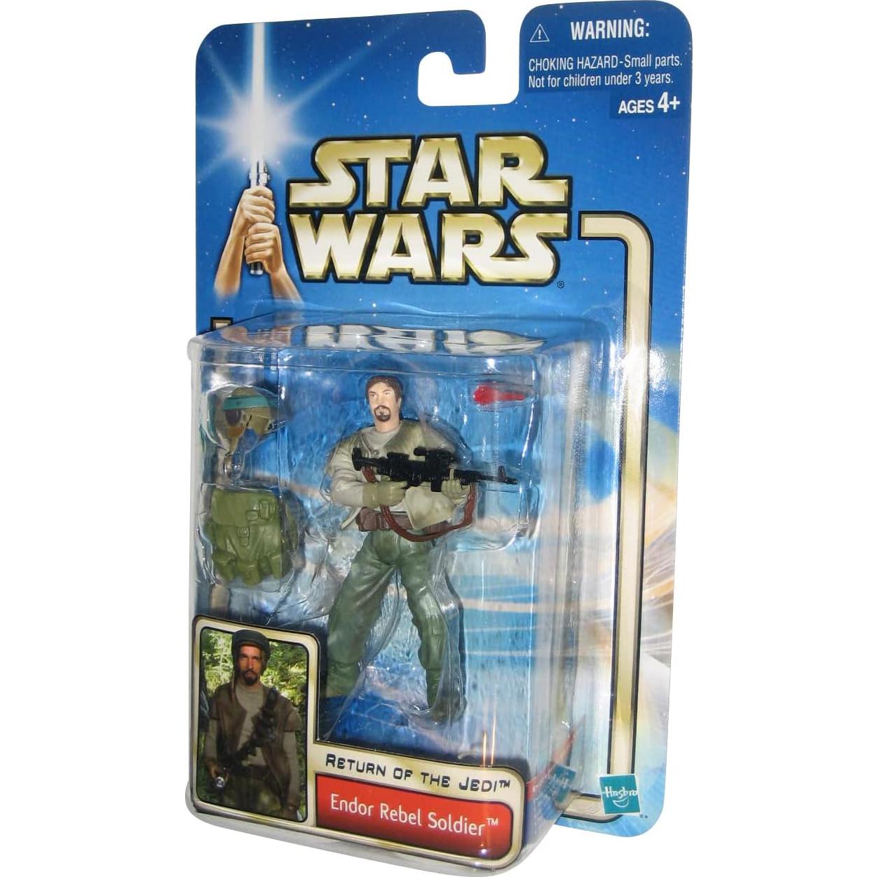 Figura de Acción Soldado Rebelde Endor Hasbro 9.5 cm