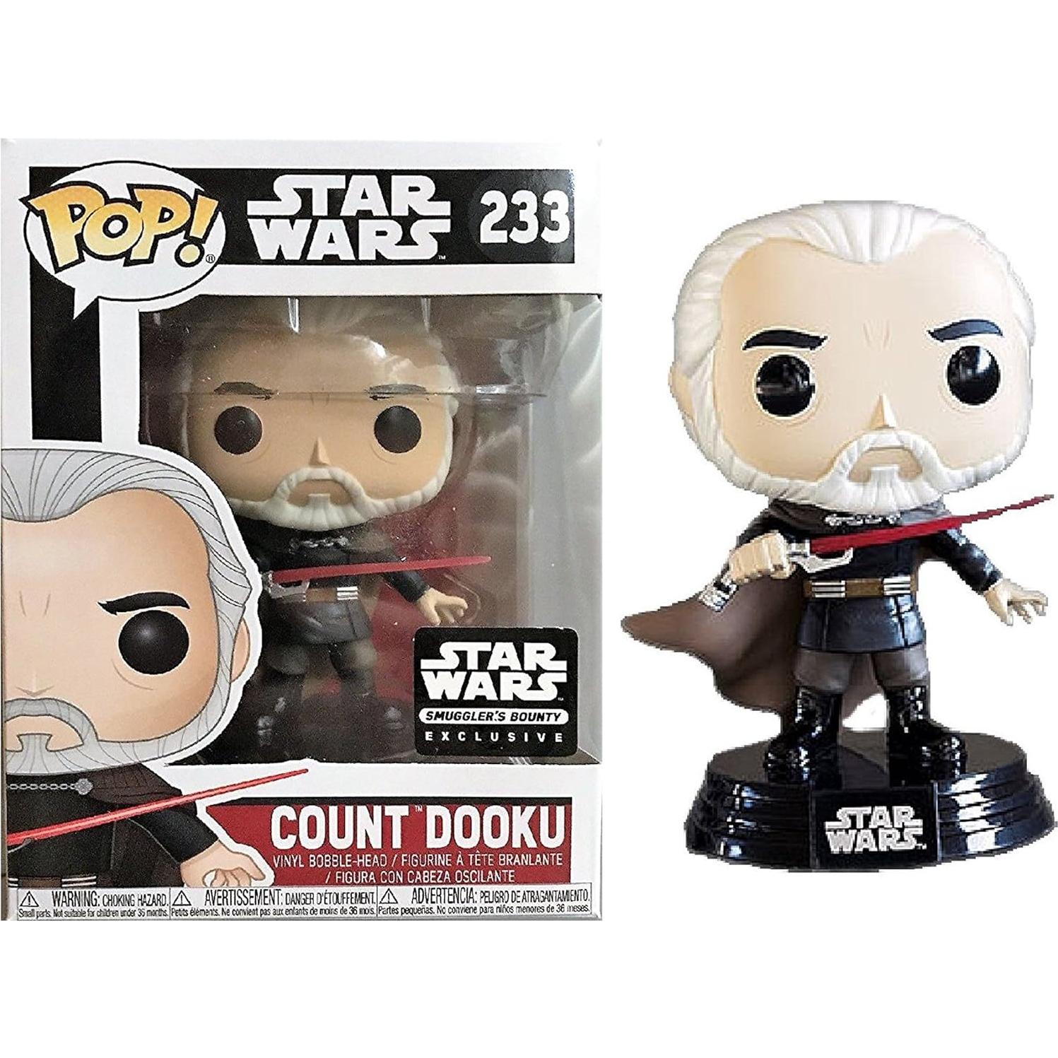 Figura de Vinilo Funko Pop! Star Wars Count Dooku #233 9.5 cm