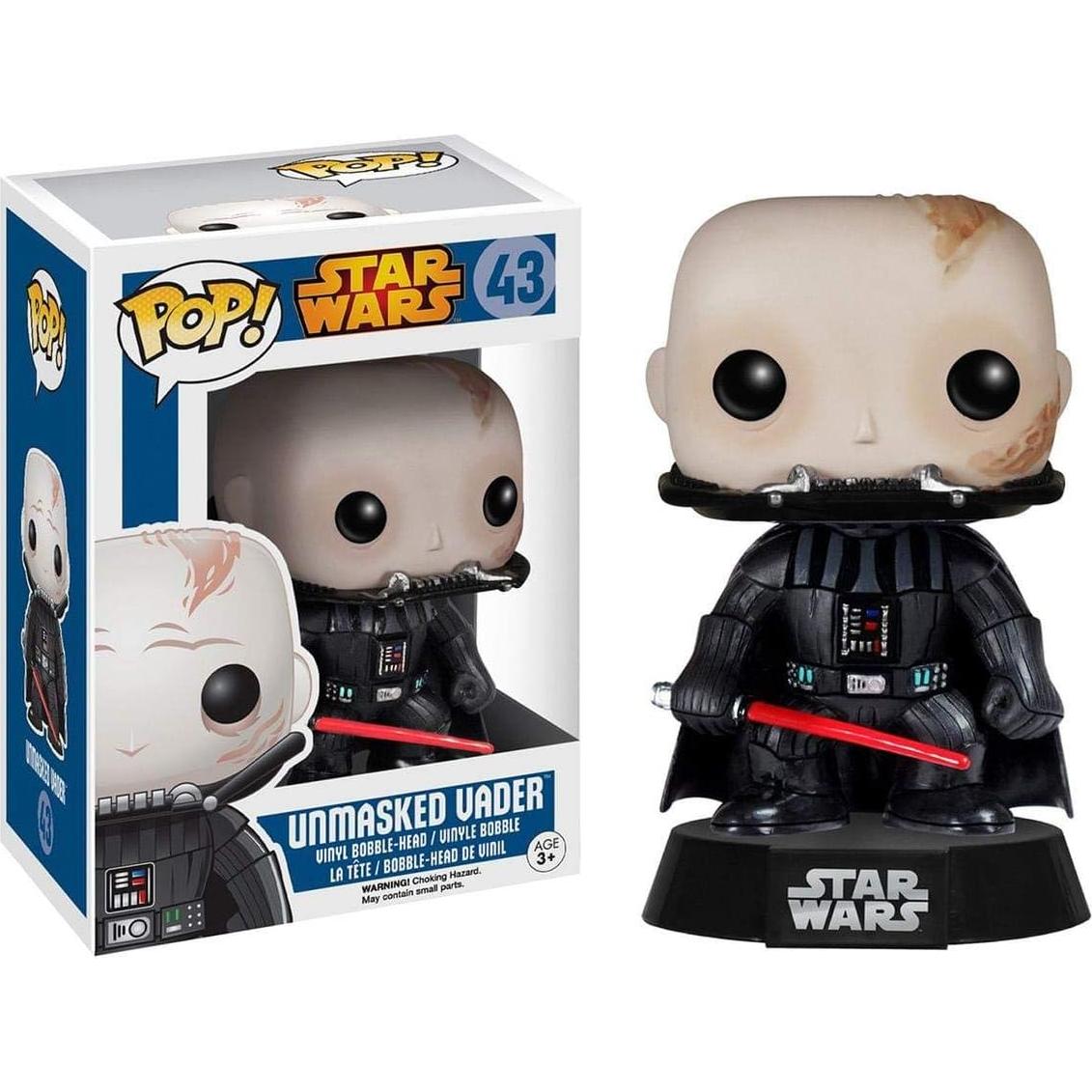 Funko Pop! Star Wars Vader Desenmascarado 2015 178g