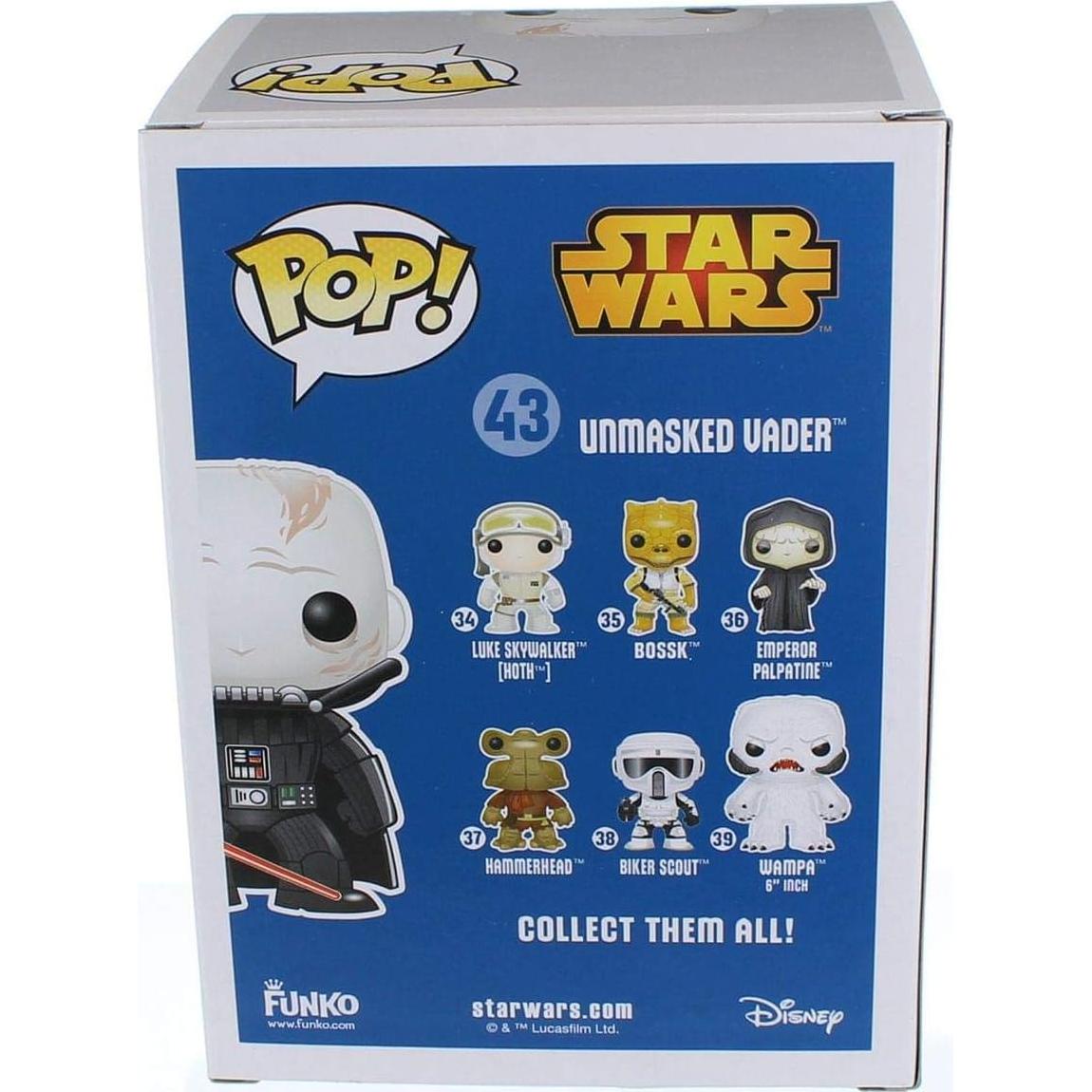 Funko Pop! Star Wars Vader Desenmascarado 2015 178g