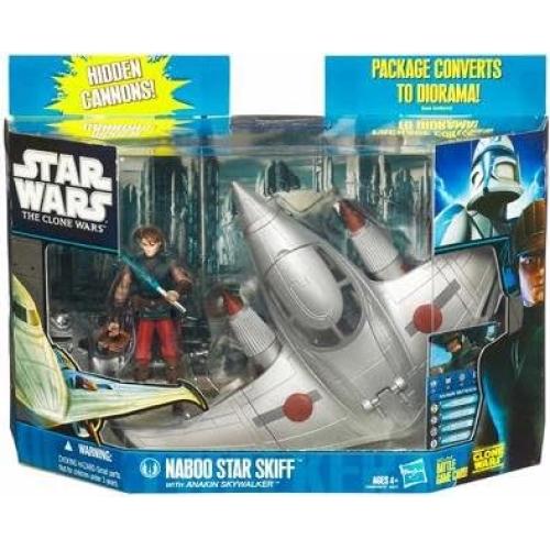 Skiff Estelar de Naboo Hasbro con Anakin Skywalker 10.2x29.2cm