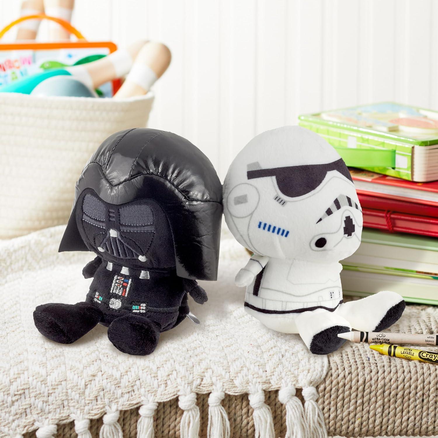 Conjunto de Peluches Star Wars Hallmark Darth Vader y Stormtrooper
