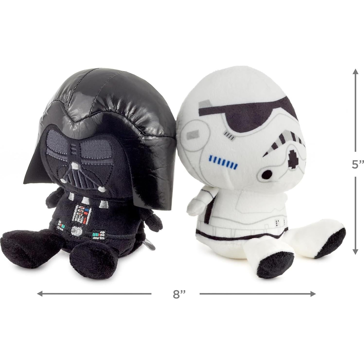 Conjunto de Peluches Star Wars Hallmark Darth Vader y Stormtrooper