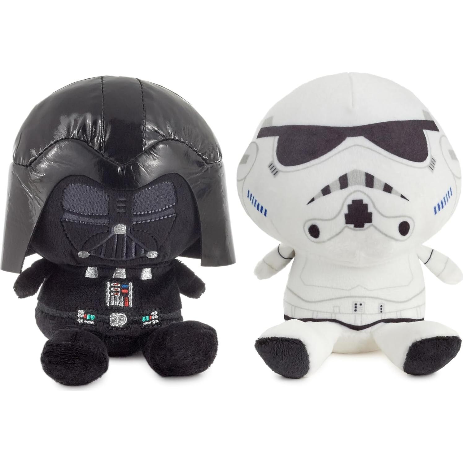 Conjunto de Peluches Star Wars Hallmark Darth Vader y Stormtrooper