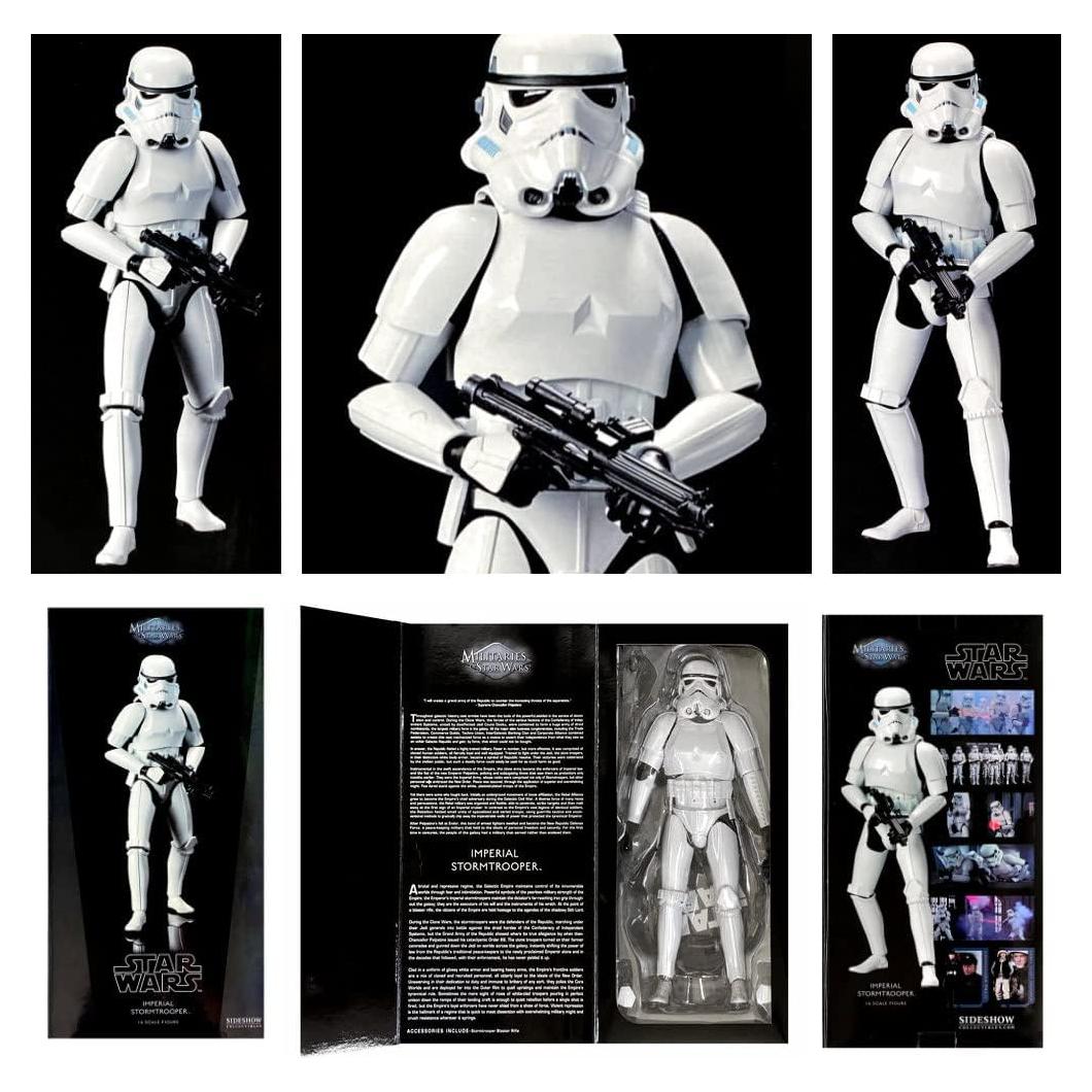 Figura de Acción Stormtrooper 30 Puntos Sideshow 30 cm Star Wars