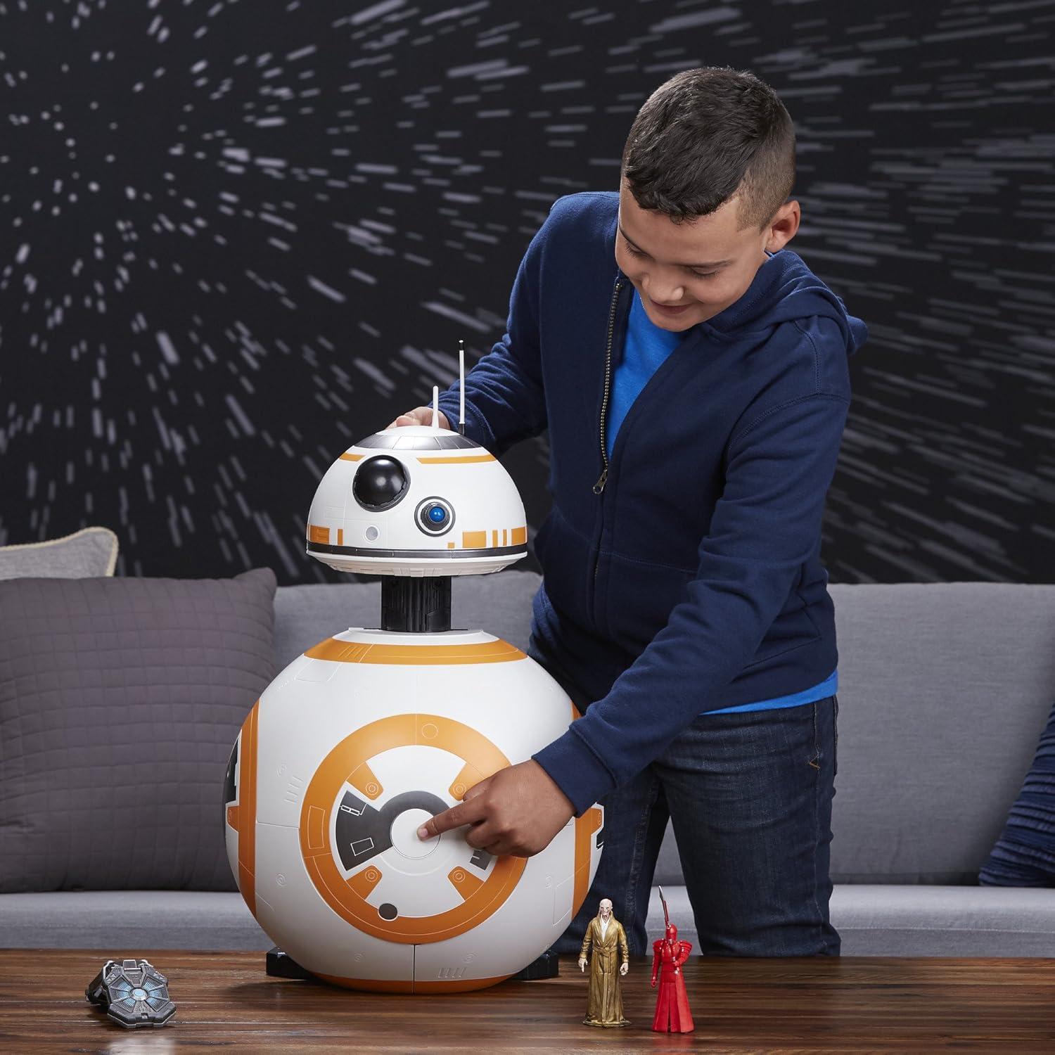 Playset BB-8 2-en-1 Mega Hasbro con Force Link y 2 figuras