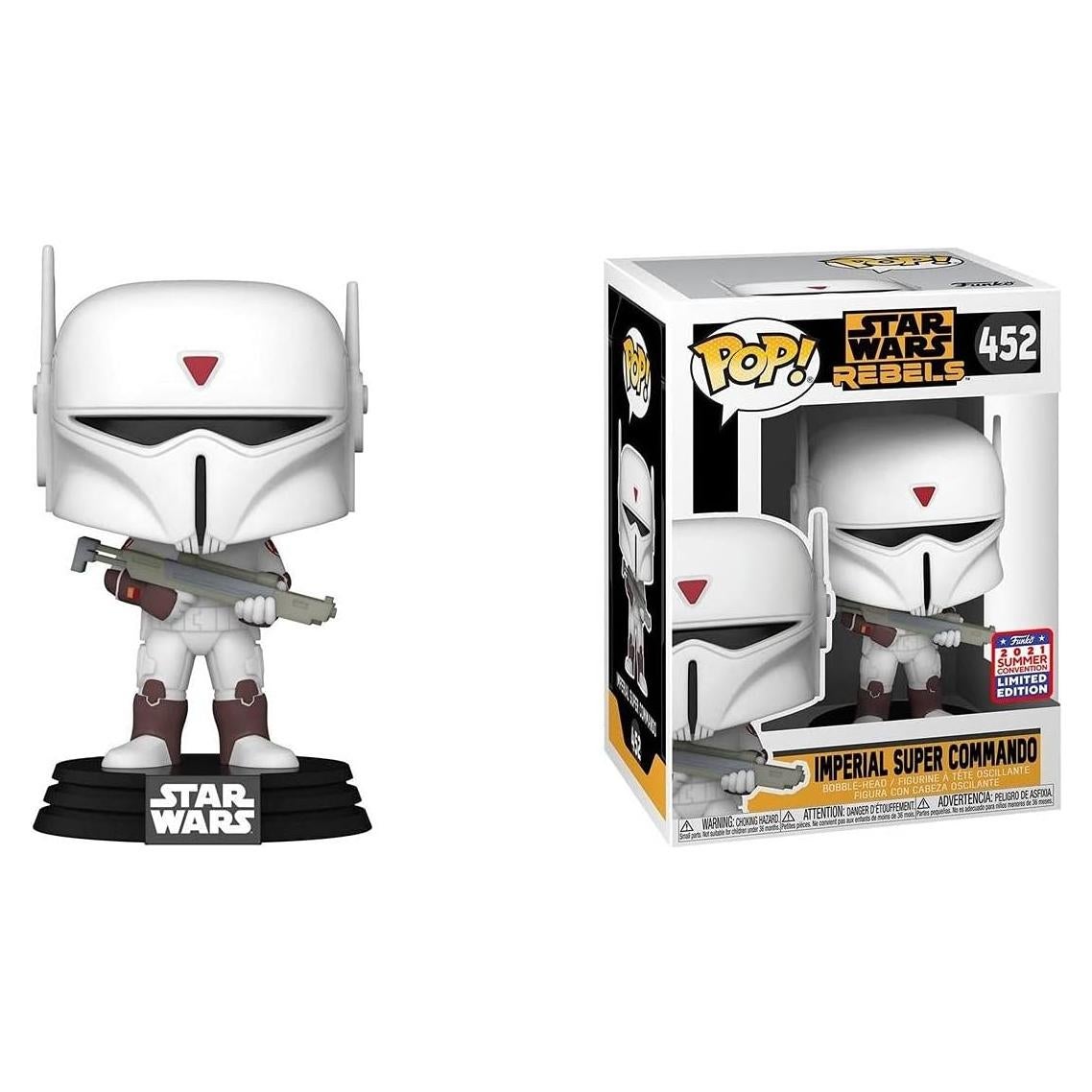 Figura Funko Pop! Star Wars Comando Imperial 2021 6.35cm