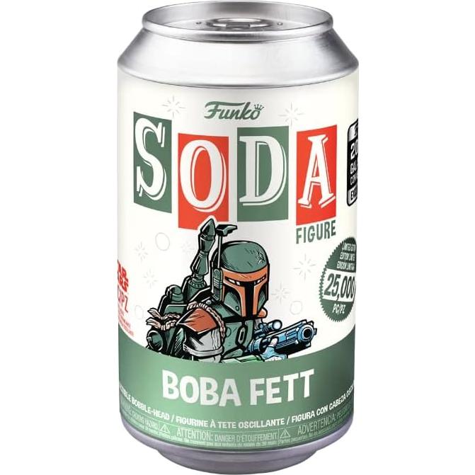 Figura Funko Soda Boba Fett Star Wars 2022 Exclusivo