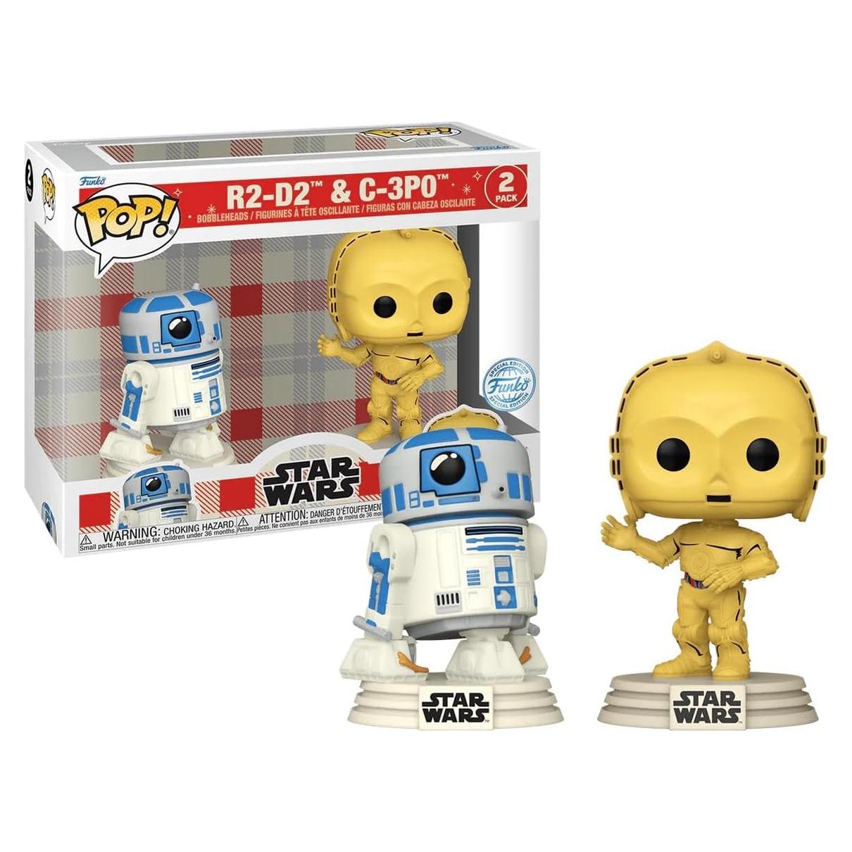 Figuras Pop! R2-D2 y C-3PO Star Wars 2-Pack Exclusivo