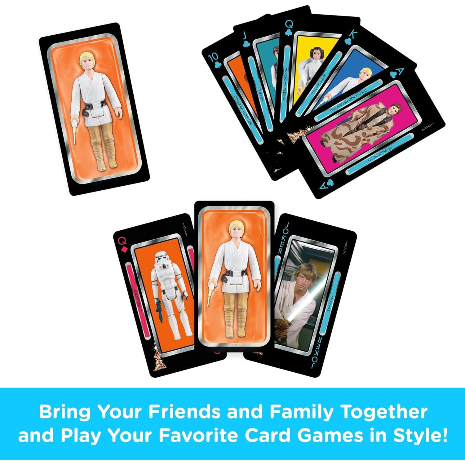 Baraja Premium Star Wars Luke Skywalker - 54 Cartas Temáticas