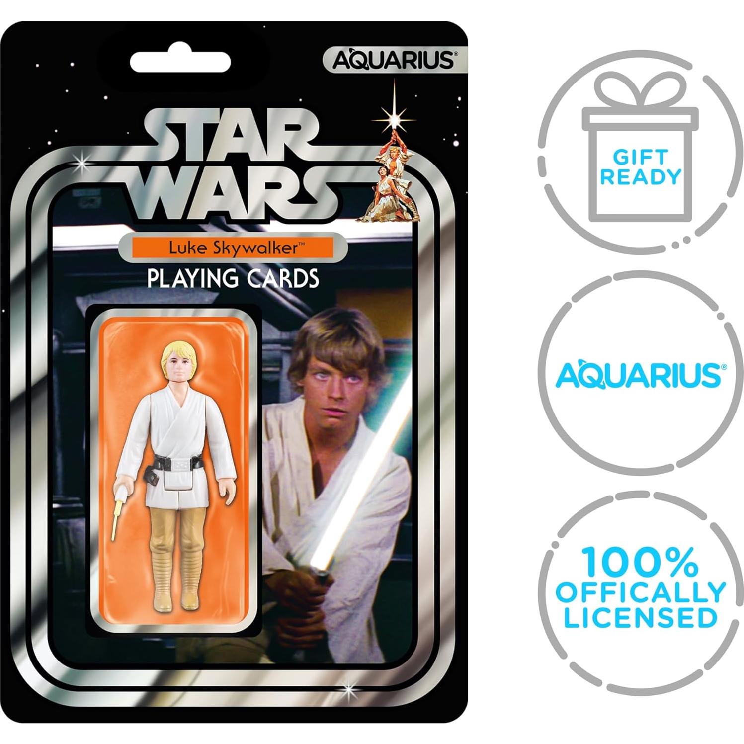 Baraja Premium Star Wars Luke Skywalker - 54 Cartas Temáticas