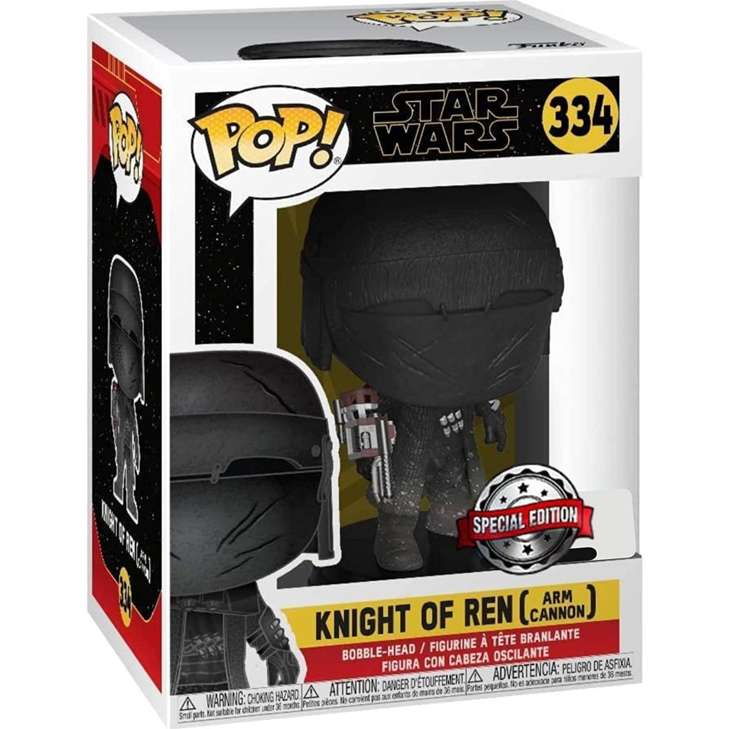 Figura Pop! Star Wars Caballero Ren con Cañón de Brazo 9.5cm Funko