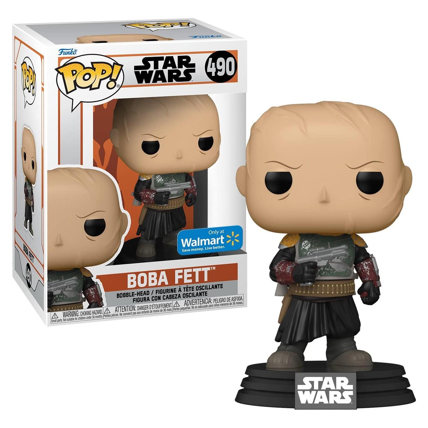 Funko Pop! Boba Fett Sin Casco 10.8cm Vinilo Exclusivo Star Wars