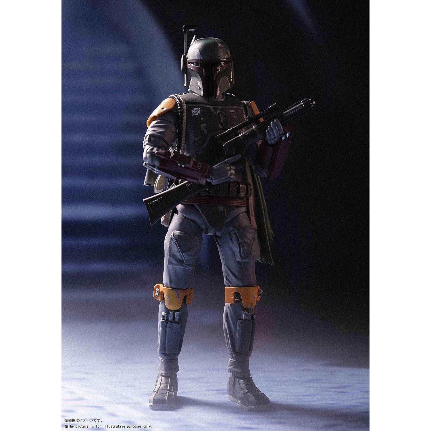 Figura Boba Fett S.H.Figuarts Bandai 15 cm Star Wars Episodio VI