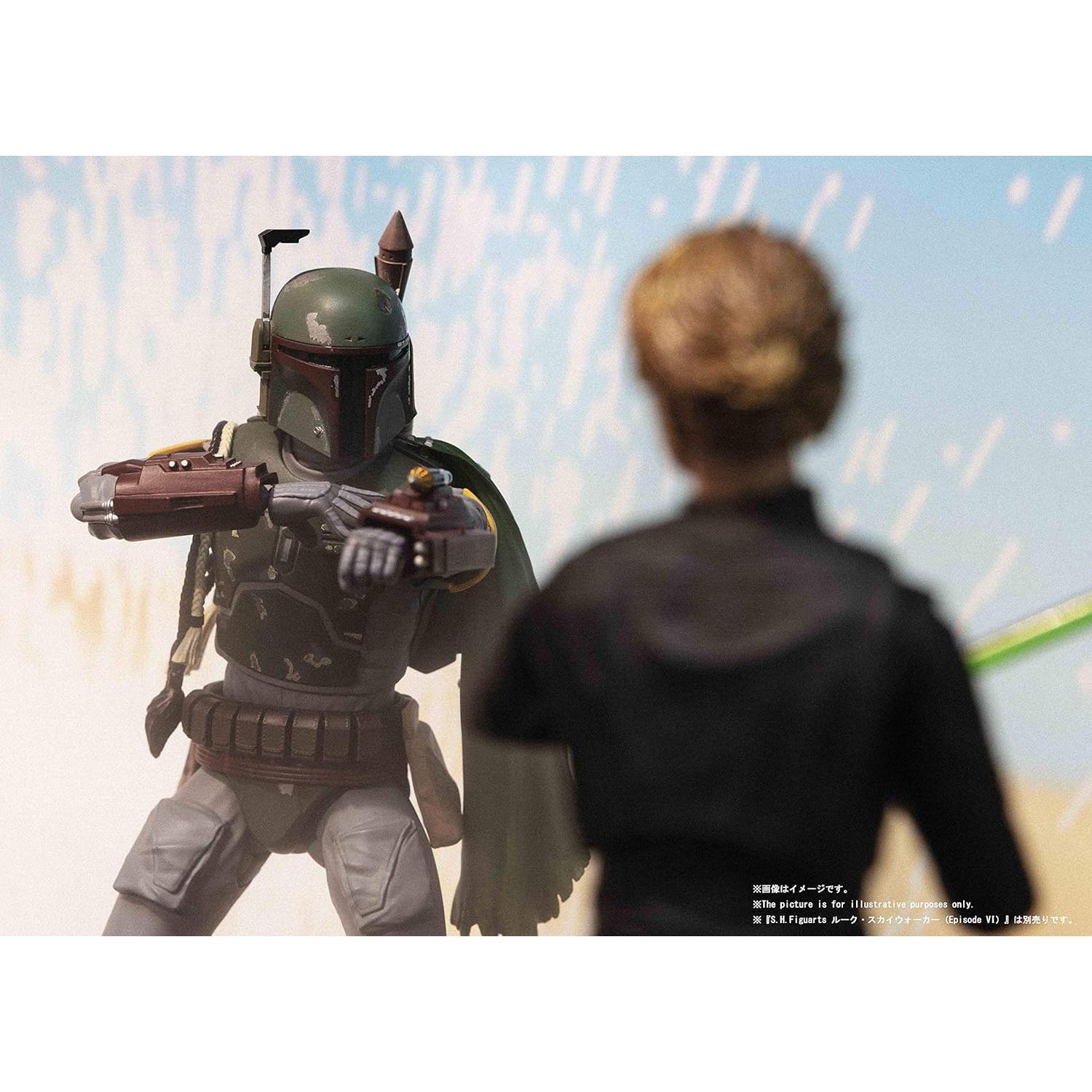 Figura Boba Fett S.H.Figuarts Bandai 15 cm Star Wars Episodio VI