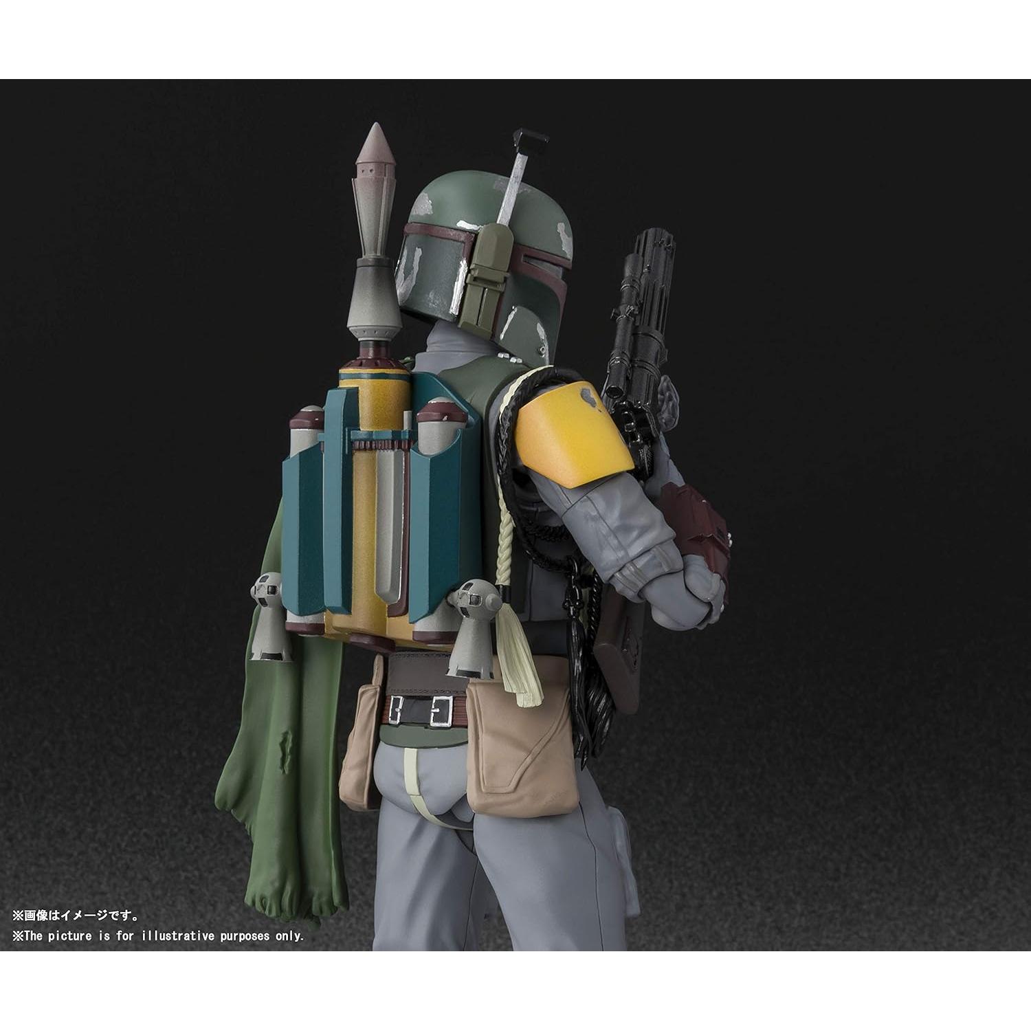 Figura Boba Fett S.H.Figuarts Bandai 15 cm Star Wars Episodio VI
