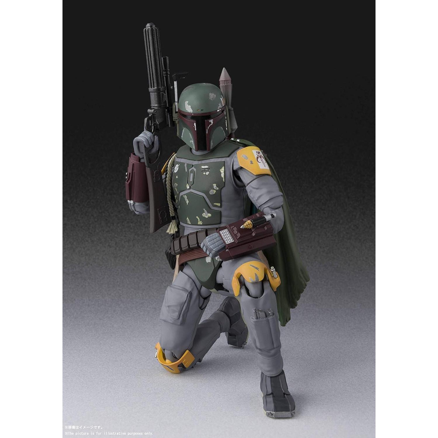 Figura Boba Fett S.H.Figuarts Bandai 15 cm Star Wars Episodio VI