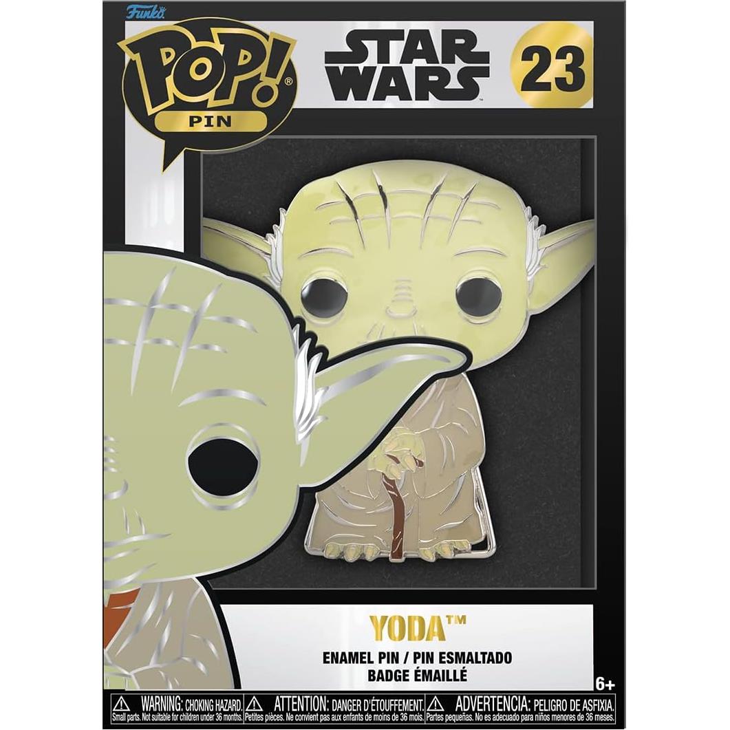 Pin Pop! Star Wars Yoda Chase Funko 14.7x8.4 cm