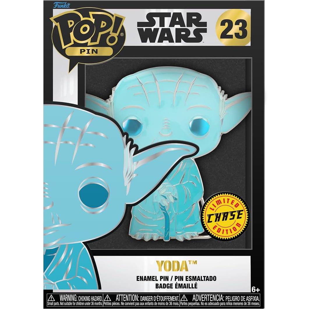 Pin Pop! Star Wars Yoda Chase Funko 14.7x8.4 cm