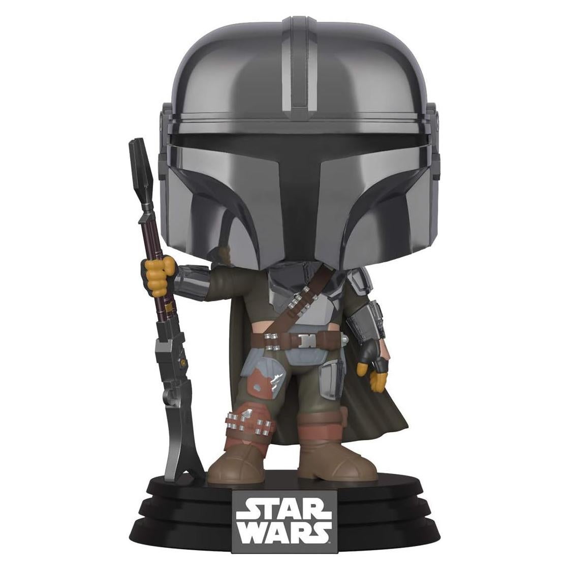 Funko Pop! Star Wars El Mandaloriano Cromo 9.5 cm