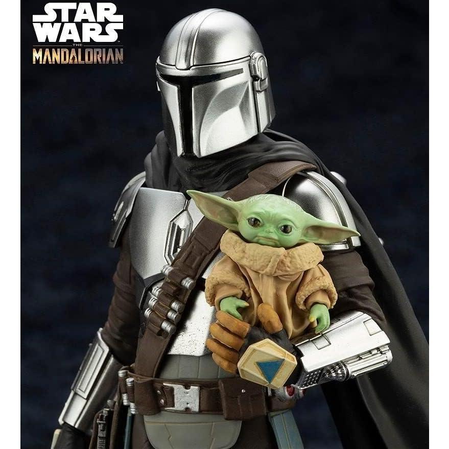 Estatua ARTFX+ Kotobukiya The Mandalorian y Grogu 1:10