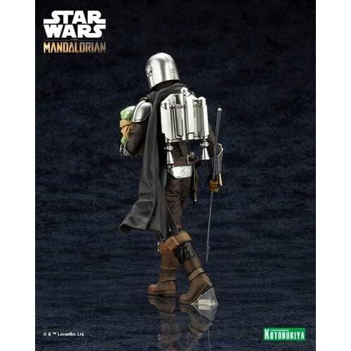Estatua ARTFX+ Kotobukiya The Mandalorian y Grogu 1:10