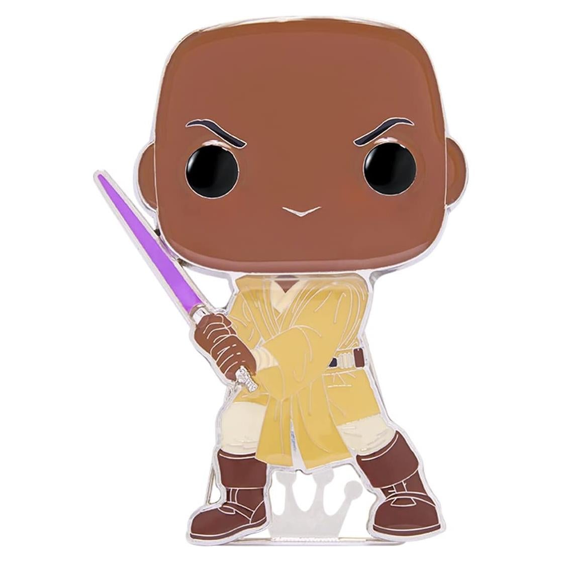 Pin Pop! Funko Star Wars Mace Windu Brilla en la Oscuridad
