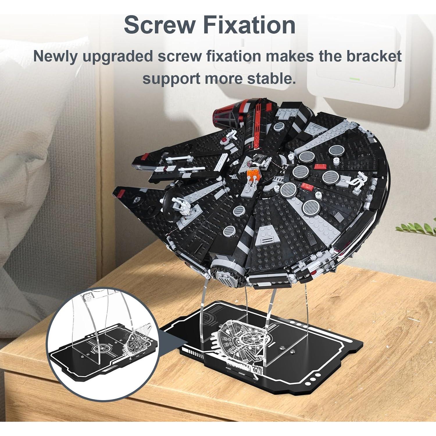 Soporte de Exhibición Acrílico NAOCARD para Lego Star Wars 75389