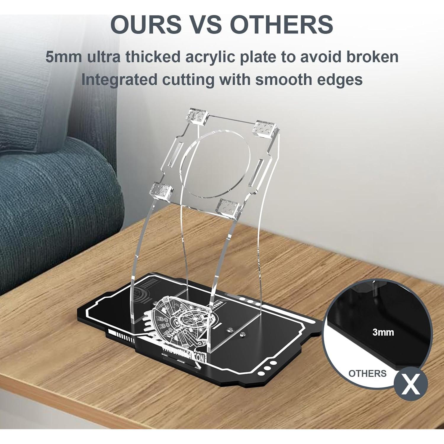 Soporte de Exhibición Acrílico NAOCARD para Lego Star Wars 75389