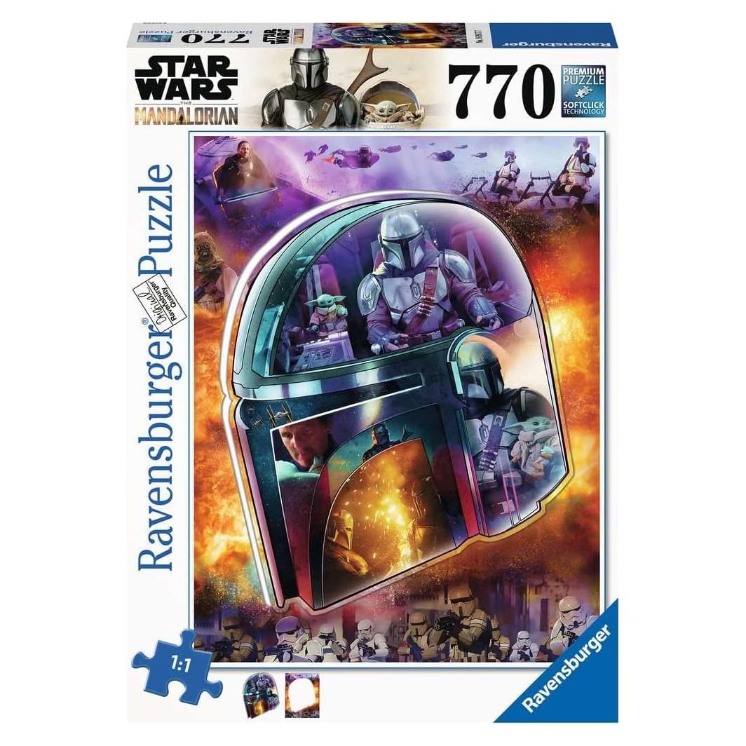Rompecabezas Ravensburger Star Wars Mandaloriano 770 Piezas