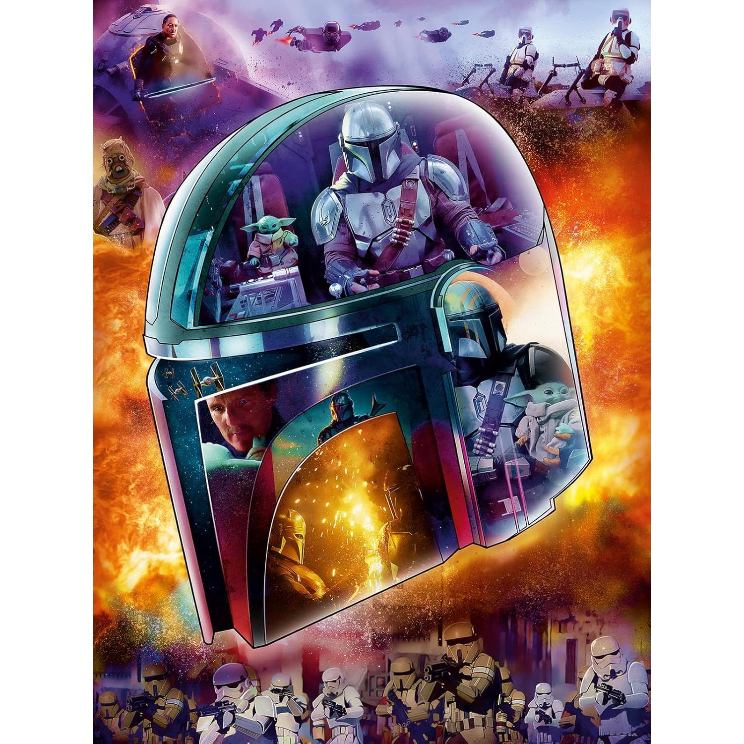 Rompecabezas Ravensburger Star Wars Mandaloriano 770 Piezas