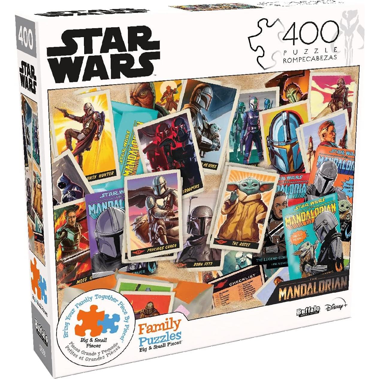 Rompecabezas 400 Piezas Star Wars The Mandalorian Buffalo Games 54x38cm