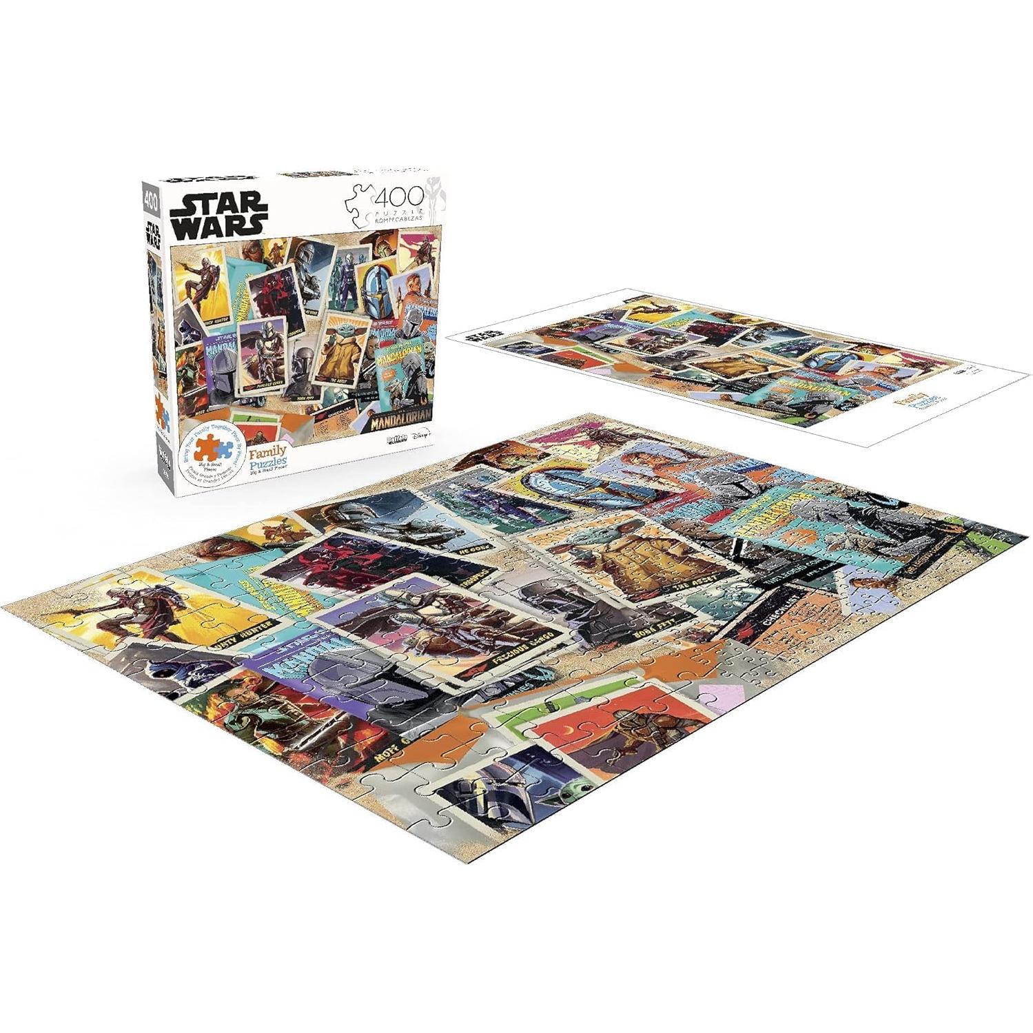 Rompecabezas 400 Piezas Star Wars The Mandalorian Buffalo Games 54x38cm