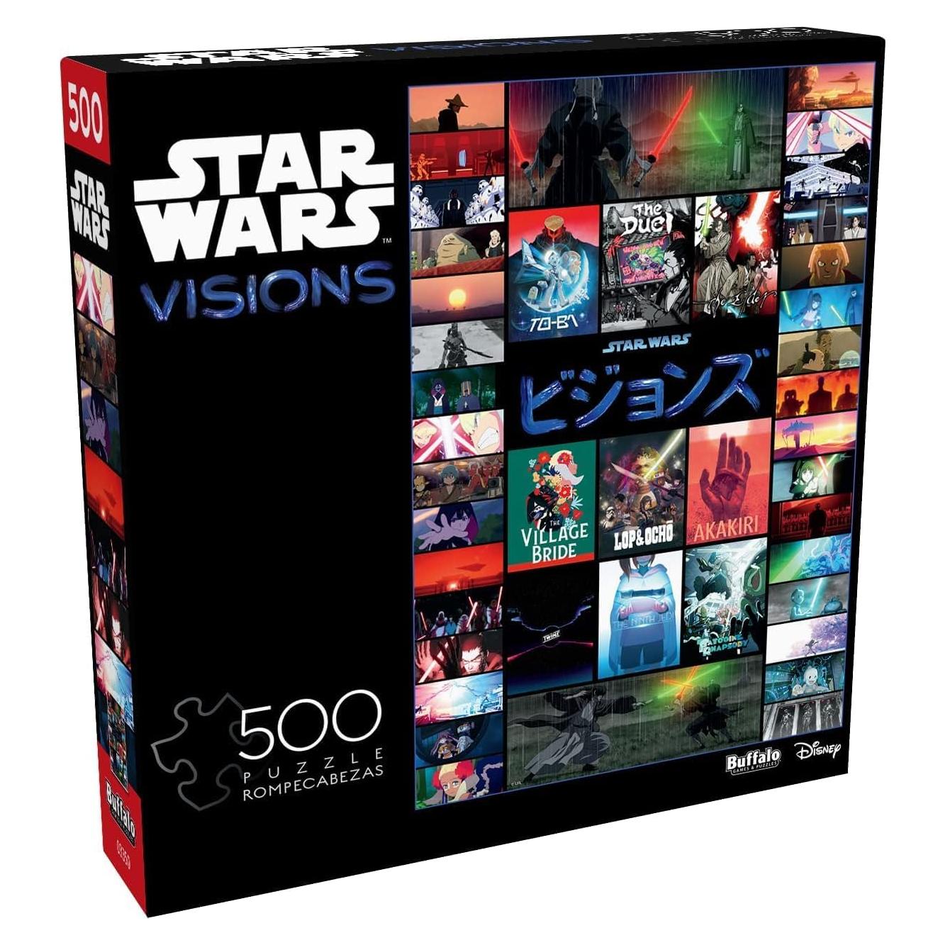 Rompecabezas 500 Piezas Buffalo Games Star Wars Visions 54x38cm
