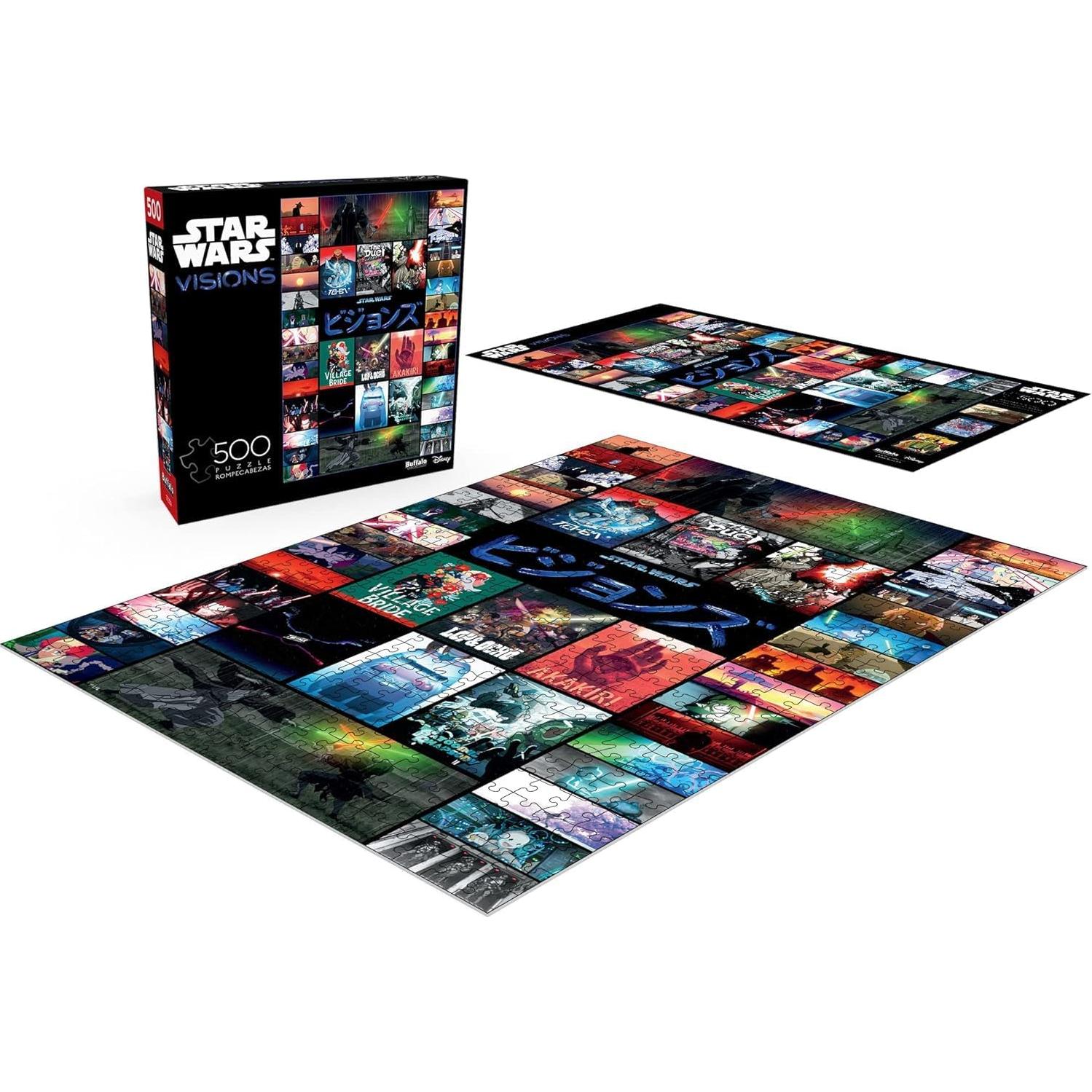 Rompecabezas 500 Piezas Buffalo Games Star Wars Visions 54x38cm