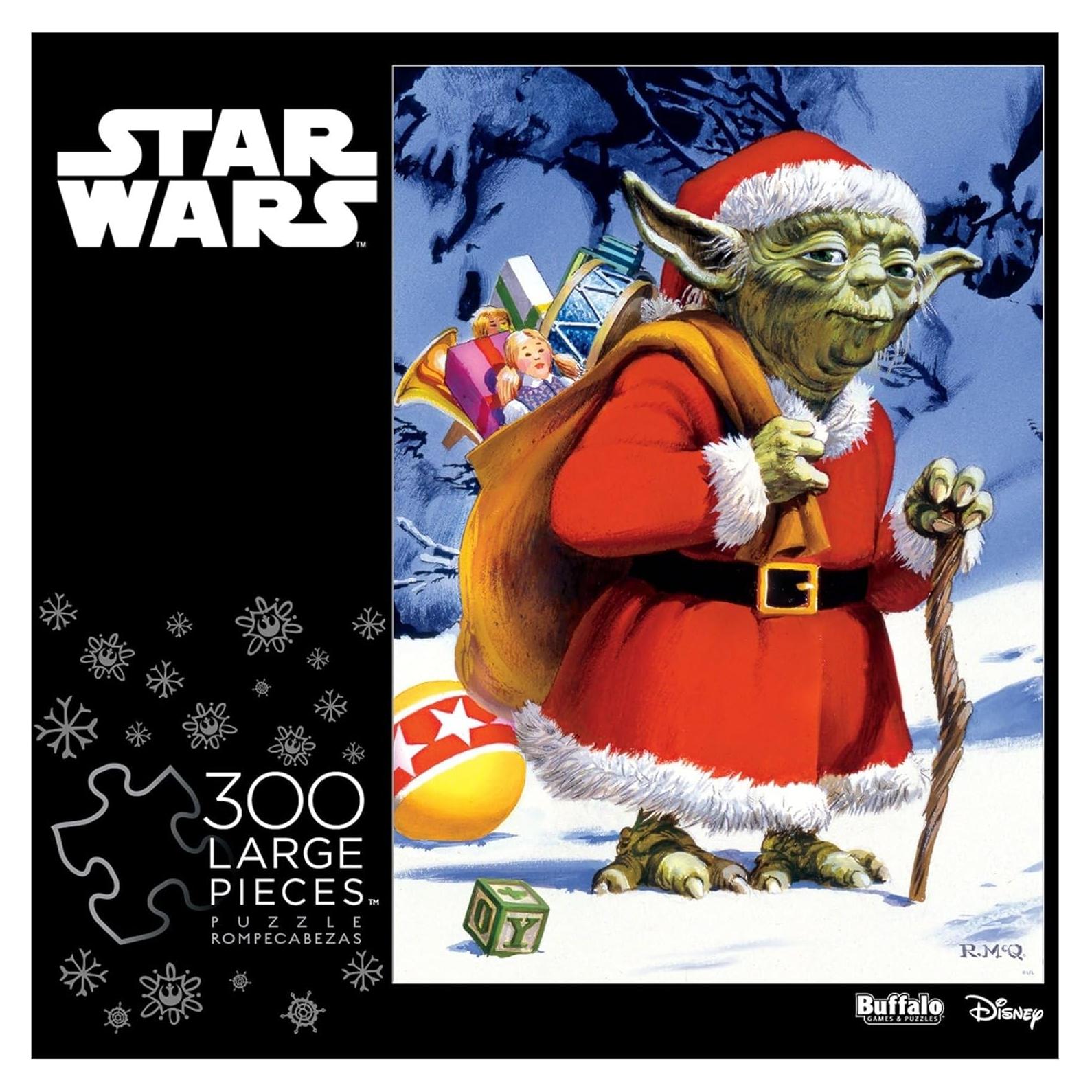 Rompecabezas Yoda Navideño 300 Piezas Buffalo Games