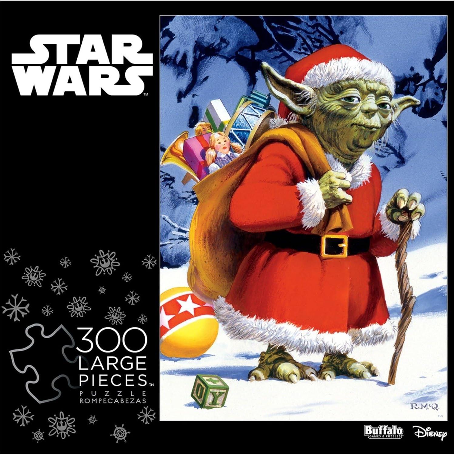 Rompecabezas Yoda Navideño 300 Piezas Buffalo Games