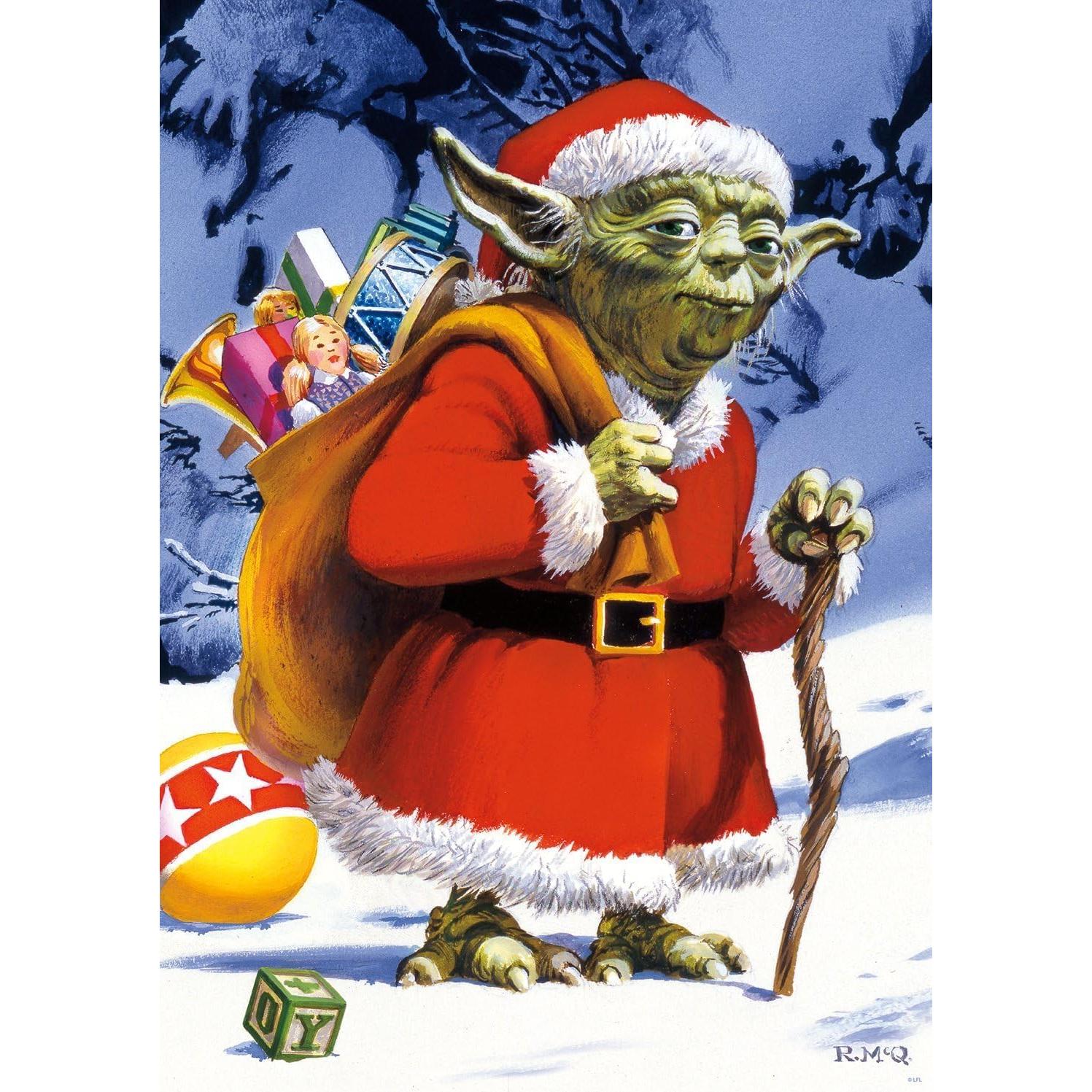 Rompecabezas Yoda Navideño 300 Piezas Buffalo Games